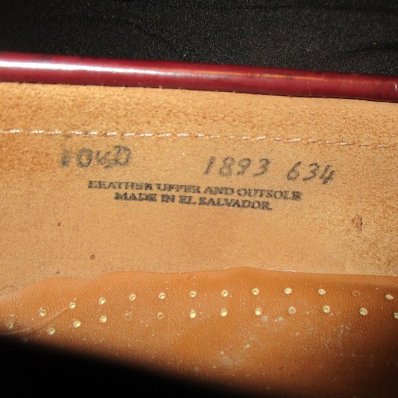WEEJUNS MENS PENNY LOAFERS SIZE 10.5, Color: Burgandy G.H. BASS - Picture 7 of 7